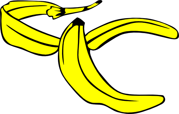 Banana Peel clip art