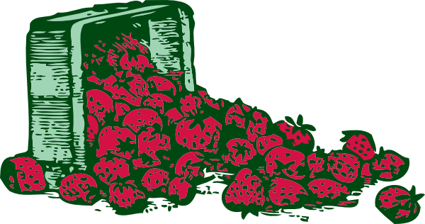 Strawberries clip art