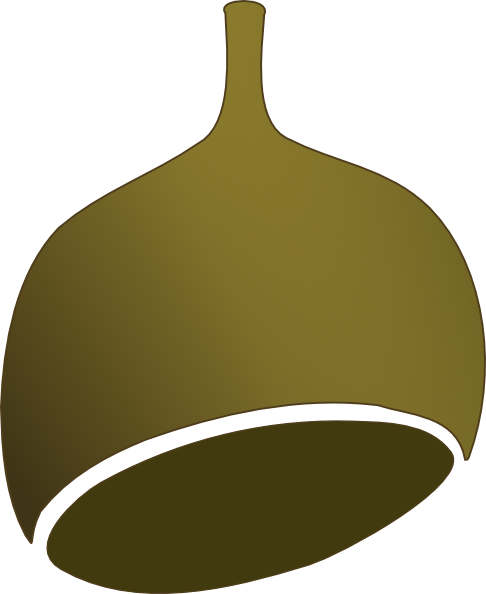 Gumnut Shaded clip art