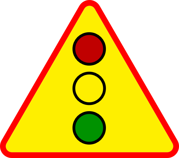 Traffic Light Sign clip art