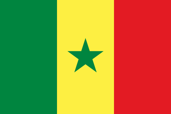 Flag Of Senegal clip art