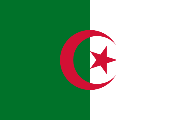 Flag Of Algeria clip art