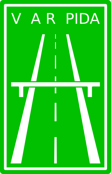 Es Expressway Sign clip art