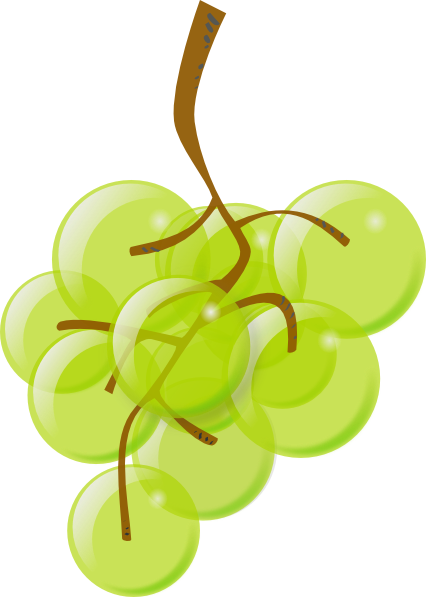 Green Grapes clip art