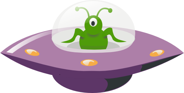 Ufo Cartoon clip art