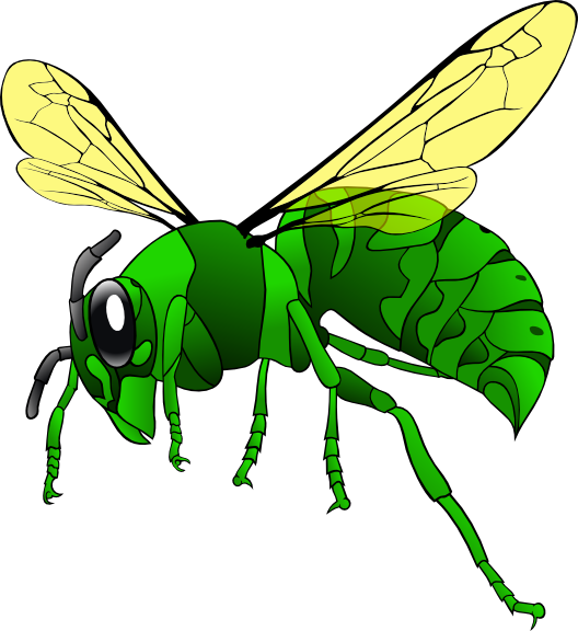 Green Hornet clip art