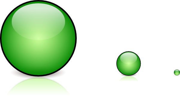 Green Glassbutton With Shadow clip art