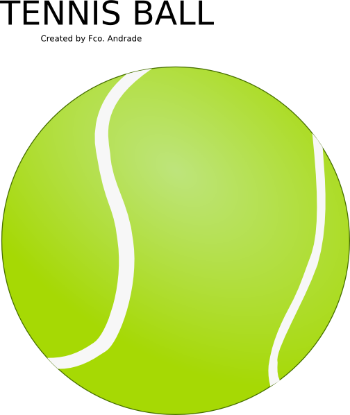 Tennis Ball clip art