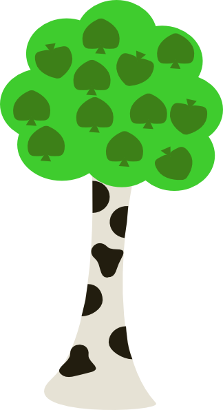 Cartoon Tree clip art