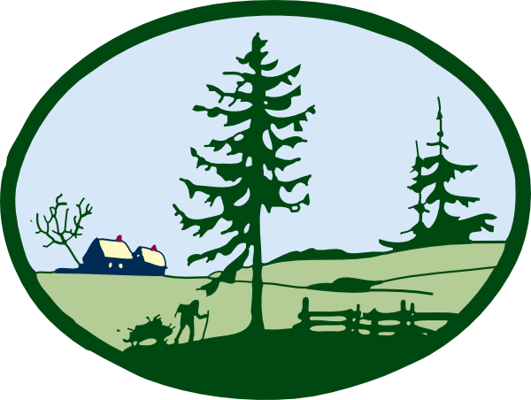 Country Scene clip art