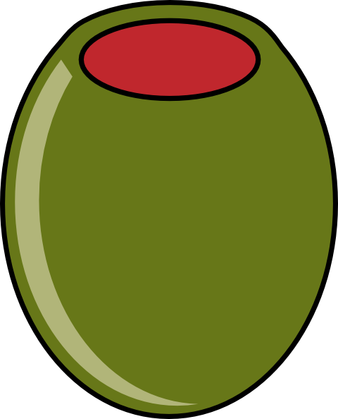 Green Olive clip art