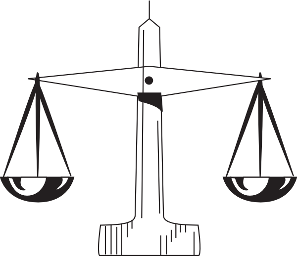 Scale Of Justice clip art