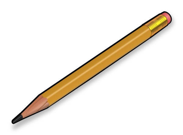 Pencil clip art