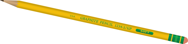 Pencil clip art