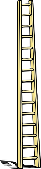 Tall Ladder clip art