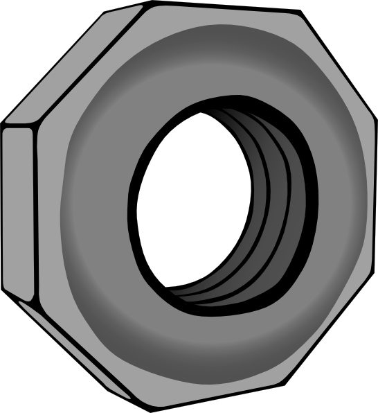 Hex Nut clip art