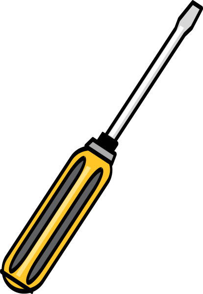 Screwdriver clip art