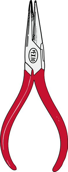 Needlenose Pliers clip art