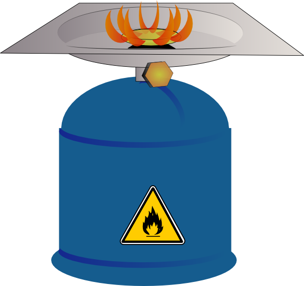 Camping Gas Burner clip art