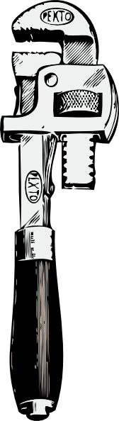 Pipe Wrench clip art