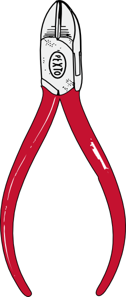 Diagonal Cutting Pliers clip art