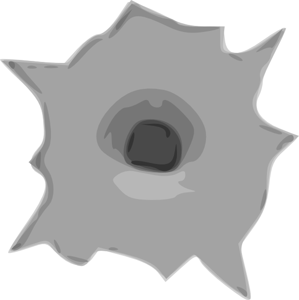 Bullet Hole clip art