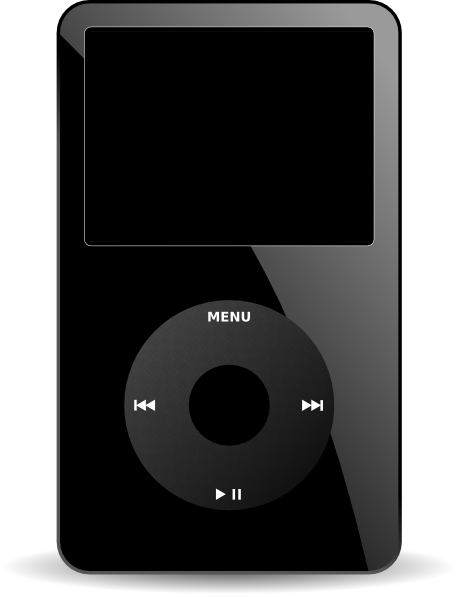 Ipod Media Player clip art