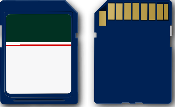 Sd Card clip art