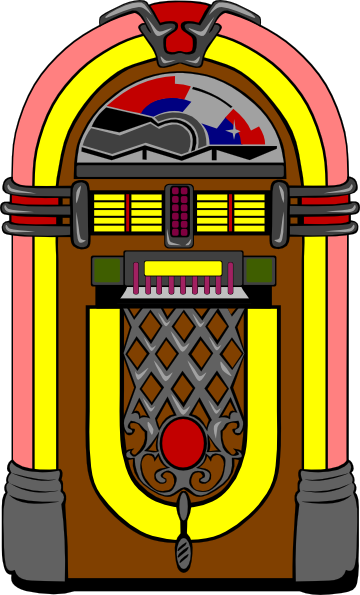 Fifties Jukebox clip art