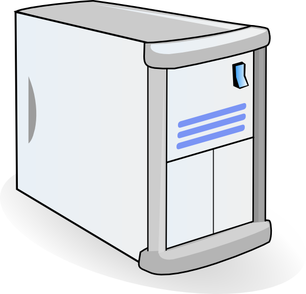 Small Case Web Mail Server clip art