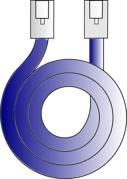 Network Cable clip art