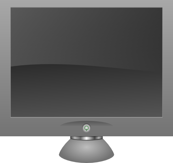 Lcd Monitor  clip art