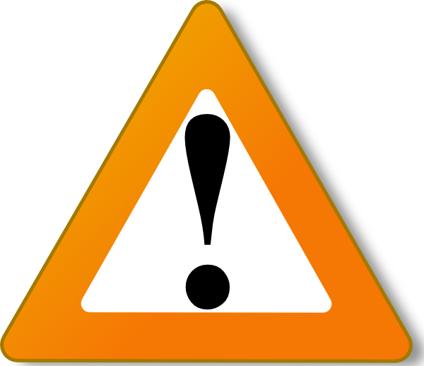 Warning Sign clip art