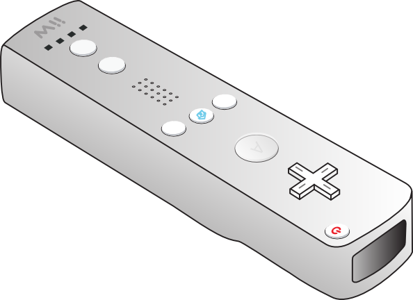 Wii Remote clip art