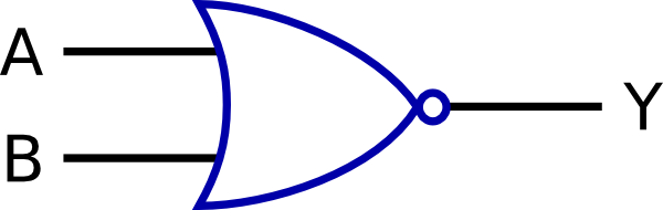Nor Logic Functions Digital Electronics clip art