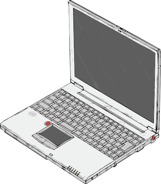 Laptop clip art