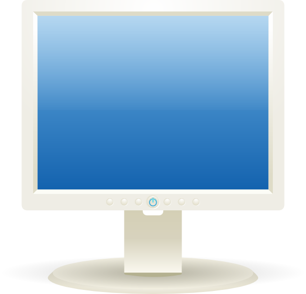 Computer Lcd Monitor clip art