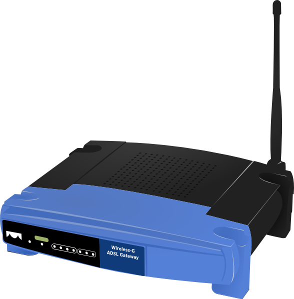 Linksys_wag54g clip art