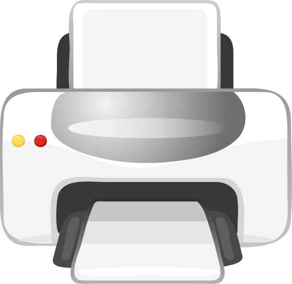 Inkjet Printer clip art