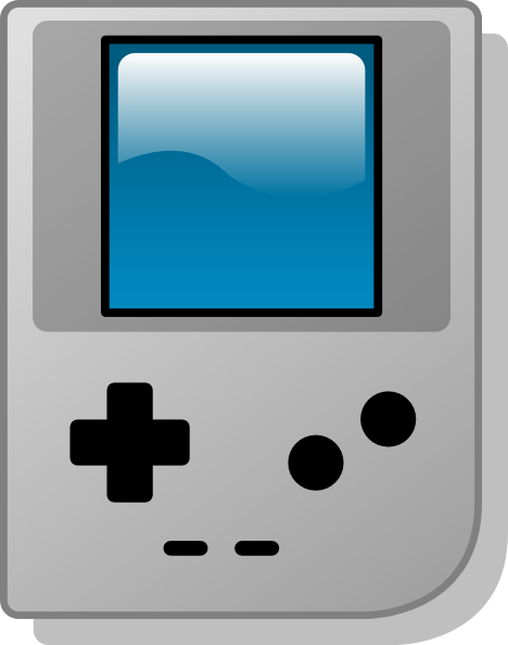 Gameboy Pocket clip art