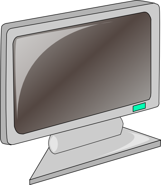 Lcd Flat Panel clip art