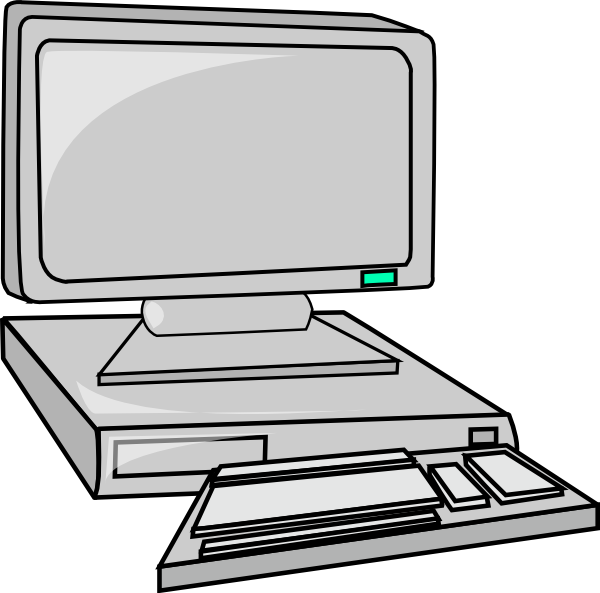 Desktop Computer clip art