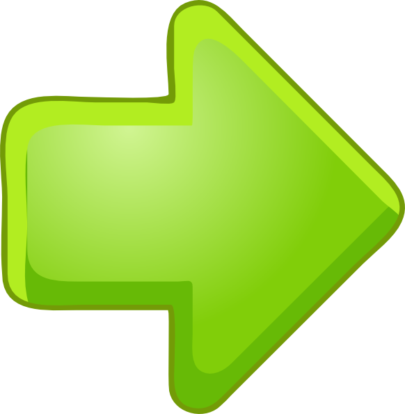 Green Right Arrow clip art