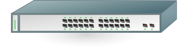 Switch Cisco 3750 clip art