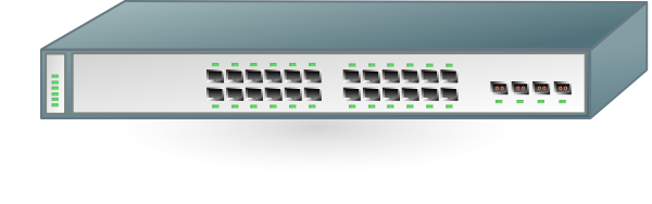 Cisco Network Switch clip art