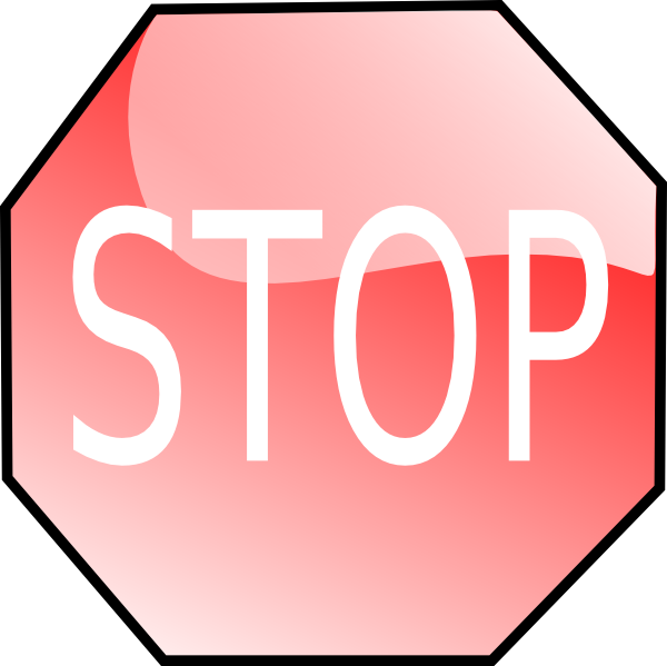 Stop Sign clip art