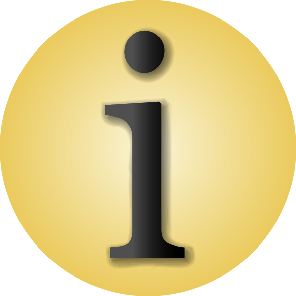 Info Icon clip art