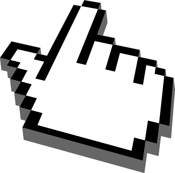 Hand Cursor clip art