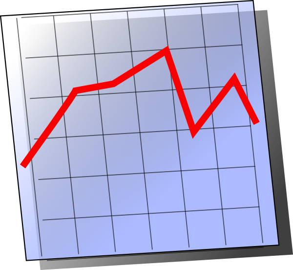 Graph Chart Icon Symbol clip art