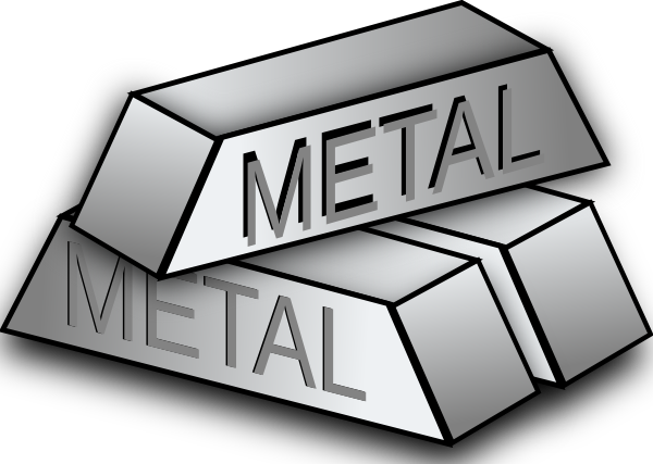 Metal Block Icons clip art